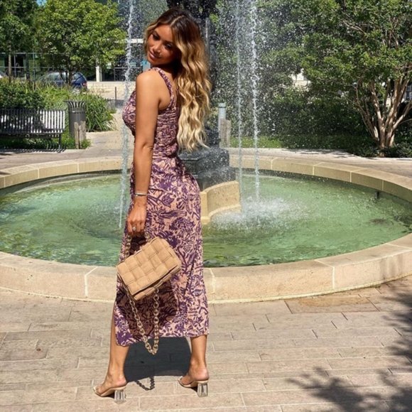 ZARA Printed Co-ord Sarong Skirt Set - Picture 5 of 9